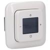 Busch-Jaeger Flush-Mounted Radio Set: 8217 U-101 Busch Radio BTconnect DAB+ with 8252-212-101 Central Cover Plate and 2511-212 Single-Gang Cream White Busch-Duro 2000 SI Frame view 1