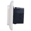 Busch-Jaeger Flush-Mounted Radio Set: 8217 U-101 Busch Radio BTconnect DAB+ with 8252-212-101 Central Cover Plate and 2511-212 Single-Gang Cream White Busch-Duro 2000 SI Frame view 3