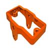 Traxxas Servo Mount, Anodized Orange, TRX4-M 9739 view 1