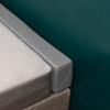 TYUHAW Leather Bed Gap Filler, Double/Queen/King Mattress Connector with Long Memory Foam Stopper, Removable Cover and Non-Slip Bottom view 1