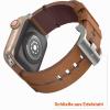 Leather Replacement Band for Apple Watch 45mm, 44mm, 42mm view 2