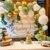 Green and Gold Birthday Balloons, 52 Count view 3