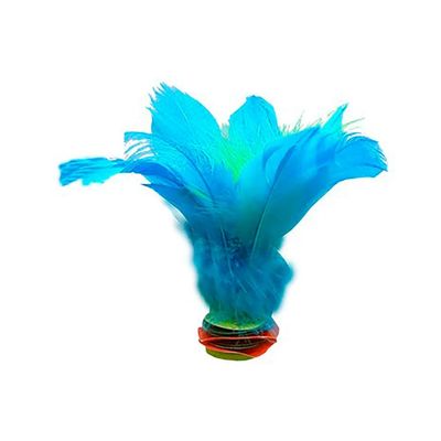 Indiakas Football Feather, Two-Color, 8-Pack