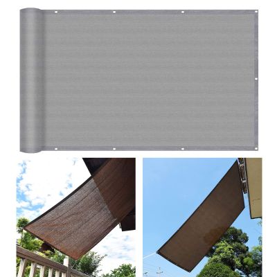 Rectangular Sun Shade Sail 1.5 x 1.5 m, 95% UV Protection, Gray