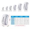 PATIKIL 1-Piece Backpack Rain Cover, 15–25L, Waterproof, with Vertical Reflectors, XS, Silver view 2