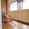 Balcony Privacy Screen 110 x 550 cm, Lightweight, Slightly Transparent, Khaki view 2