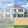 Balcony Privacy Screen 110 x 550 cm, Lightweight, Slightly Transparent, Khaki view 4