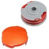 URPIZY 2-Pack Trimmer Spools and Line with Caps for Flymo Double Auto-Feed Trimmers view 2