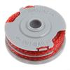 URPIZY 2-Pack Trimmer Spools and Line with Caps for Flymo Double Auto-Feed Trimmers view 4