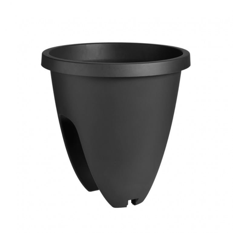 Flower Lover Balkonien Balconia OVI - 26 cm - Anthracite Gray