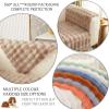 AWAV Thick Rabbit Plush Sofa Cover, Coffee, 70 x 120 cm view 4