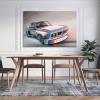 JONZA BMW E9 CSL Racing Car Poster, Decorative Canvas Wall Art, 30 x 45 cm view 4