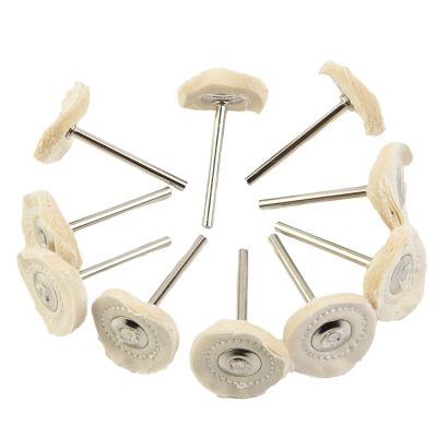 10-Piece Cloth Polishing Wheel Set for Gold, Silver, Jewelry, Mirrors and Grinders