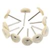 10-Piece Cloth Polishing Wheel Set for Gold, Silver, Jewelry, Mirrors and Grinders view 1