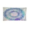 TFLABS Blue & Mandarin Microfiber Beach Towel for Adults, Double-Sided Sand-Free Quick-Drying Lightweight Towel, 100 x 200 cm view 1