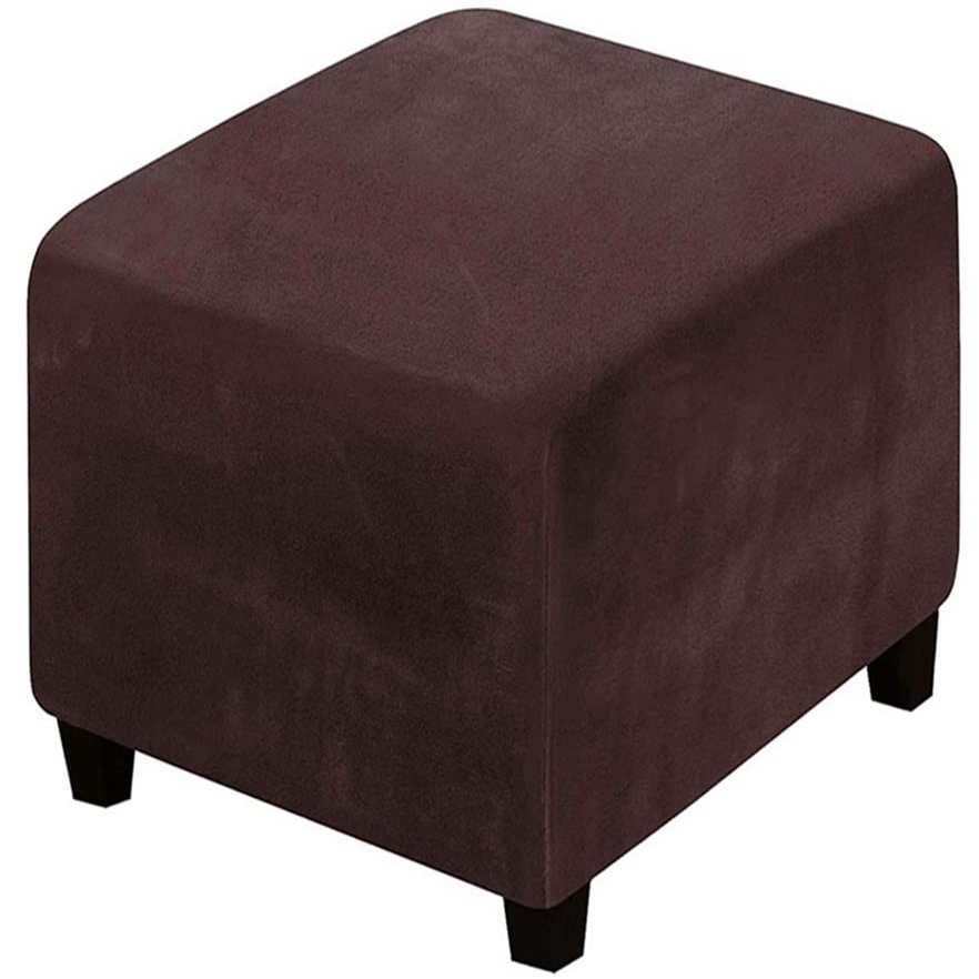 Stretch Ottoman Cover for Square or Rectangular Footstools, 40x40/50x50/60x60 cm, Color #11