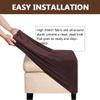 Stretch Ottoman Cover for Square or Rectangular Footstools, 40x40/50x50/60x60 cm, Color #11 view 3