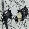 ZECHAO Mountain Bike Wheelset 26/27.5/29 in, 24-Hole Disc Brake, QR, 8–12-Speed, Black/Red view 2