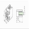 Sellon24 Stainless Steel Glass Holder Set, 4-Piece, Square, 45 x 45 x 28 mm, for Flat Surfaces or 42.4 mm Posts view 3