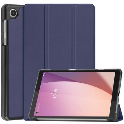 Kepuch Custer Case for Lenovo Tab M8 4th Gen TB-301FU/TB-300FU, Smart PU Leather Protective Cover - Blue