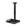 Universal Adjustable Projector Wall/Ceiling Mount with Shelf view 1