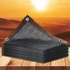 Black Shade Net, 78% UV Protection, 7x9 m / 8x12 m Breathable Shade Sail for Patio, Balcony, Garden, and Trampoline, with ... (Size: 1x5 m / 3.3x16.4 ft) view 1