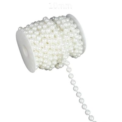 4/5/6/8/10/12 mm Imitation Pearl Bead Chain, DIY Jewelry and Wedding Decor (B05)