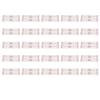 25-Piece Water Bottle Sticker Set with Pink Flowers view 1
