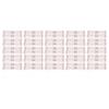 25-Piece Water Bottle Sticker Set with Pink Flowers view 2
