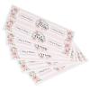 25-Piece Water Bottle Sticker Set with Pink Flowers view 3