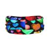 Rainbow Hearts Unisex Sports Headband, Lightweight Breathable Sweatband for Hiking and Running view 3