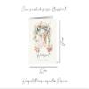 2-Pack Wedding Cards with Watercolor Wedding Attire and Flowers view 3