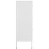 TALCUS Steel Cabinet with Drawer, White, 80 x 35 x 101.5 cm view 4
