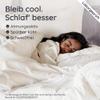 Bambaw Bamboo Duvet Cover 155 x 220 cm, Cooling Summer Bedding, Ivory view 3