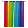 XIANGPEIFBH Rainbow Pink Morning Glow Blackout Curtains for Home, 100 x 260 cm, Set of 2 view 1