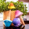 MKNZOME 4-Pack 110 ml Terracotta Plant Watering Spikes, Mushroom-Shaped view 1