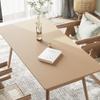 FANIVIN PU/PVC Tablecloth and Table Protector, Apricot, 100 × 100 cm view 2