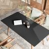 FANIVIN PU Tablecloth, One-Sided Waterproof, Black, 100 x 100 cm view 2