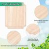 FINGERINSPIRE Unfinished Rectangular Wooden Plaque, 15.3 x 12.2 x 1.7 cm, Natural Wood Sign for Painting, Carving, and Pyrography view 4