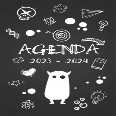 2023–2024 Agenda: School Planner with One Day per Page for Elementary, Middle, and High School Students | Daily and Weekly, September 2023 to ...