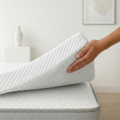 150 x 190 cm Mattress Topper, 5 cm, H2 & H3, Reversible