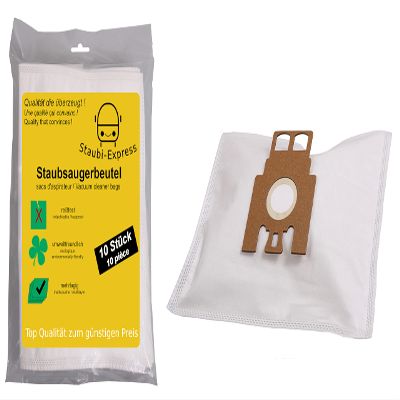 10 5-Layer Vacuum Bags Compatible with Miele S3241, S 3241 and S 3241 Electronic, Incl. 1 Microfilter