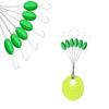 Drchoer Bobber Stops for Fishing Line, 150-Piece Set, Sinker and Float Stops, Sizes S–L view 3