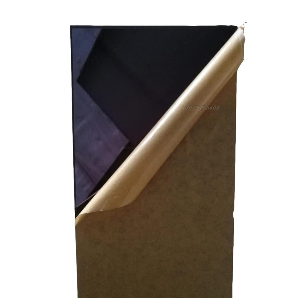 CHENWN Dark Brown Transparent Acrylic Sheet, Bioplastic, 200 x 300 x 5 mm