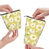 Lsjuee Telescopic Pencil Case with Daisy Pattern, Standing Stationery Organizer view 4