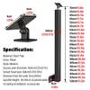 Indoor/Outdoor Stair Handrail Posts, Black Metal, 1–30 Pack view 2