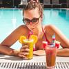 VerteLife 8-Pack Reusable Curly Plastic Straws – Hawaii view 2