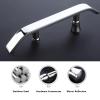 LIVINQ Bathroom Glass Door Handle, Silver, Shower Door Sliding Handle, Towel Bar, One-Sided Push-Pull Handle with Accessories view 3