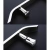 LIVINQ Bathroom Glass Door Handle, Silver, Shower Door Sliding Handle, Towel Bar, One-Sided Push-Pull Handle with Accessories view 4