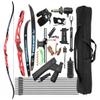 surwolf 18–44 lb Recurve Bow Set, 66/68/70 in, Adult Takedown ILF Bow, Red 2# 66 in–44 lb view 1